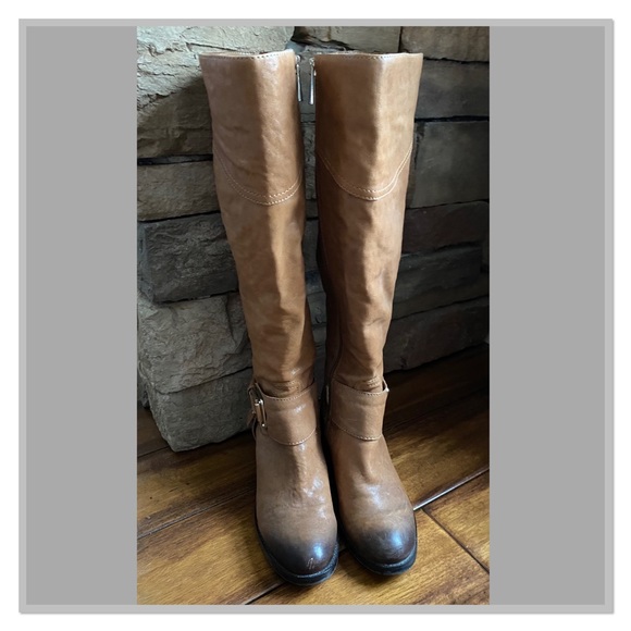 Vince Camuto Shoes | Vince Camuto Finella Tall Leather Boot | Poshmark